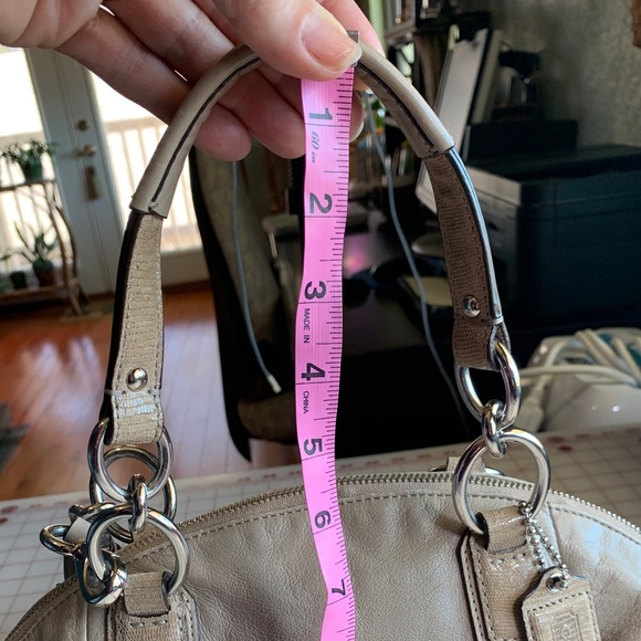 Coach Kristin Soft Leather Domed Satchel - Picture 13 of 14